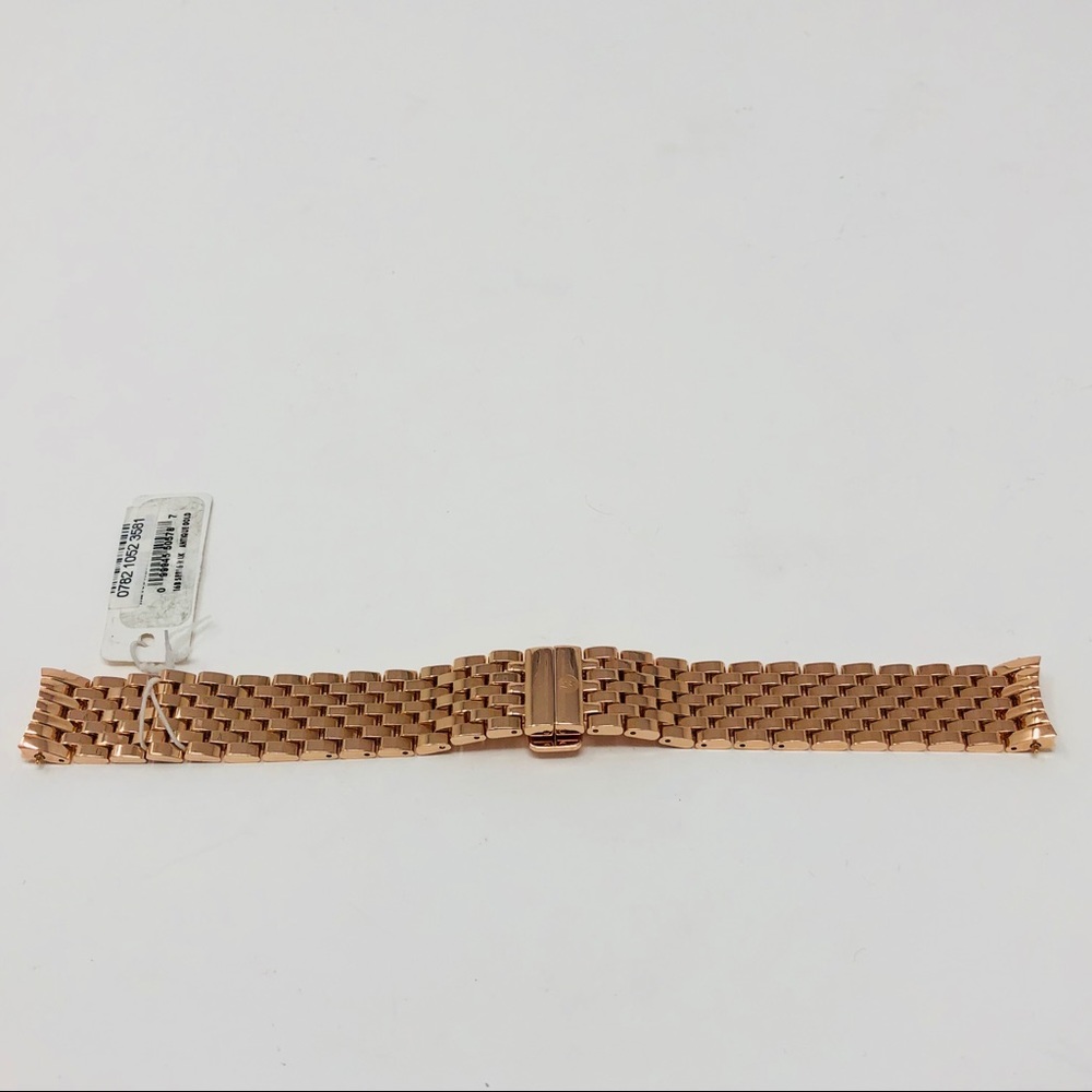 MICHELE 16MM SEREIN 16 ROSE GOLD BRACELET STRAP - Picture 2 of 9